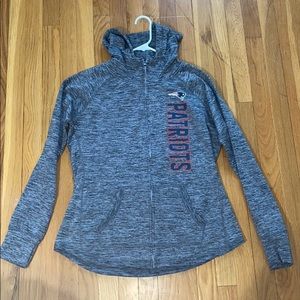 Patriots Fitted Full Zip Up